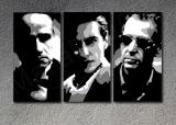 The Godfather I-III Al Pacino, Marlon Brando  3 dielny POP ART obraz na stenu