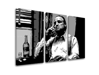 Najväčší mafiáni na plátne - The Godfather - Marlon Brando s fľaškou škótskej