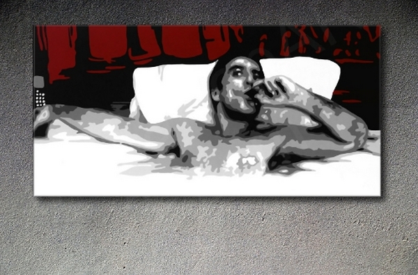 Scarface - AL PACINO "Relax" POP ART obraz na stenu