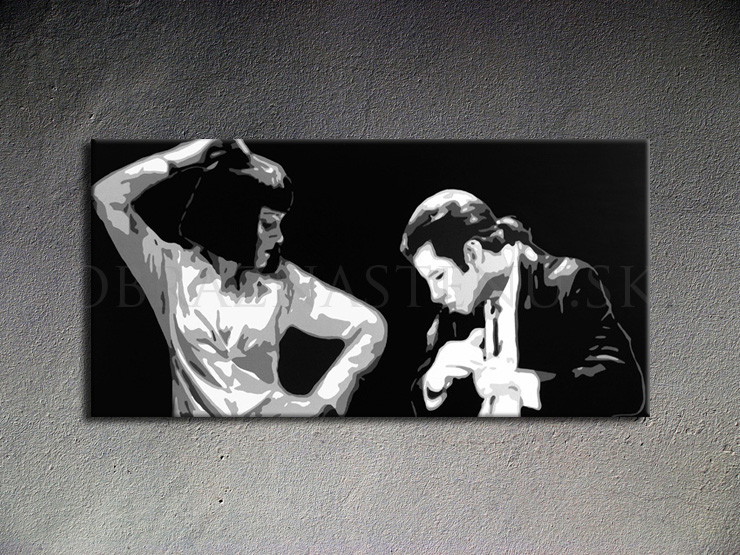 Pulp fiction 1 dielny POP ART obraz na stenu