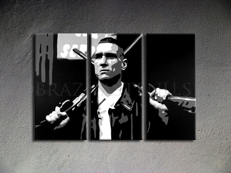 Lock, Stock and Two Smoking Barrels 3 dielny POP ART obraz na stenu