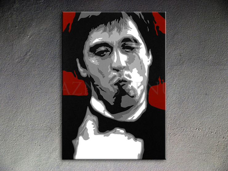 Scarface - AL PACINO POP ART obraz na stenu