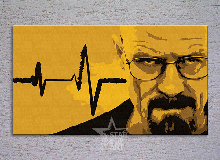 BREAKING Bad  POP ART obraz na stenu