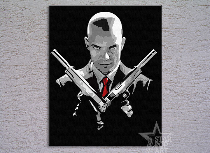 HITMAN  POP ART obraz na stenu