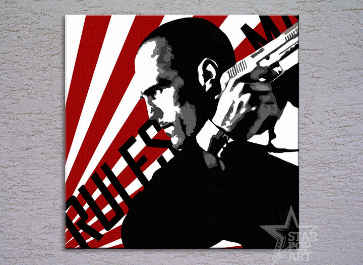 The TRANSPORTER - KURIÉR POP ART obraz na stenu