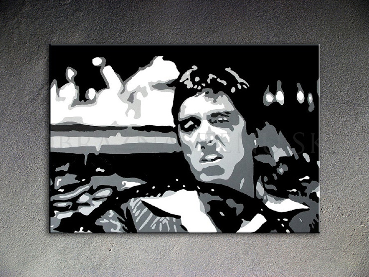 Scarface - AL PACINO POP ART obraz na stenu