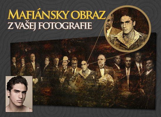 Mafiánsky obraz z Vašej fotografie