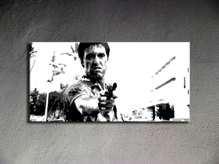 Scarface - AL PACINO  POP ART obraz na stenu