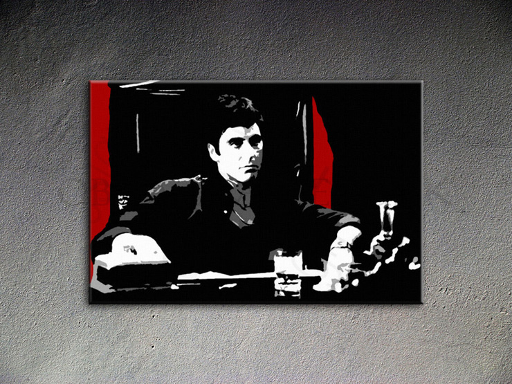 Scarface - AL PACINO POP ART obraz na stenu