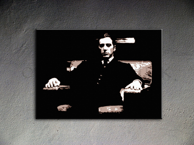 Godfather 1 dielny POP ART obraz na stenu