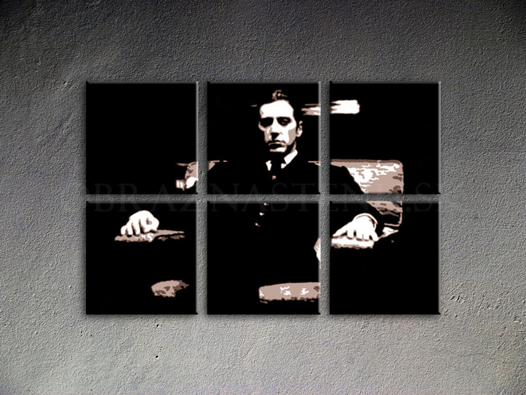 Godfather 6 dielny POP ART obraz na stenu