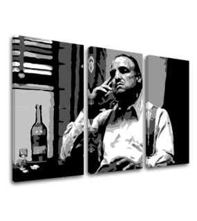 Najväčší mafiáni na plátne - The Godfather - Marlon Brando s fľaškou škótskej