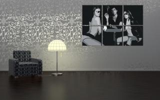Scarface - AL PACINO 6 dielny POP ART obraz na stenu