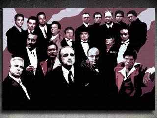 The Mafia family 1 dielny POP ART obraz na stenu